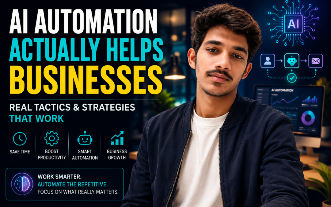 AI Automation Actually Helps Businesses, Real Tactics and Strategies