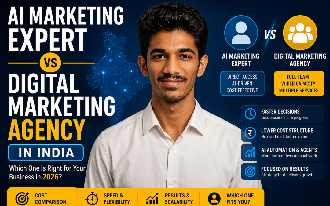 AI Marketing Expert vs Digital Marketing Agency in India